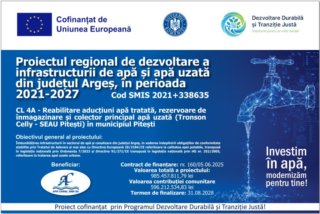 Panou informativ CL4A DDTJ